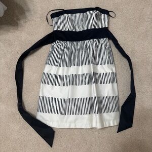 Max & Cleo black and white Striped Dress